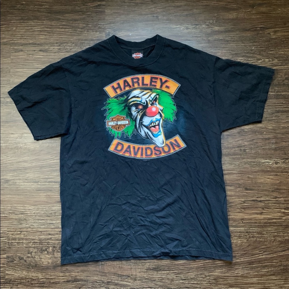 Ultra Rare Vintage 90s Harley Davidson Clown Halls